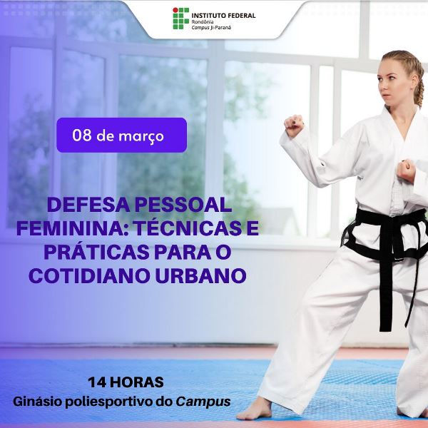 Dia das Mulheres com programação especial no Campus Ji-Paraná