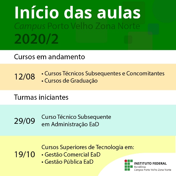 11 de agosto: Dia do Estudante no Instituto Federal de Rondônia