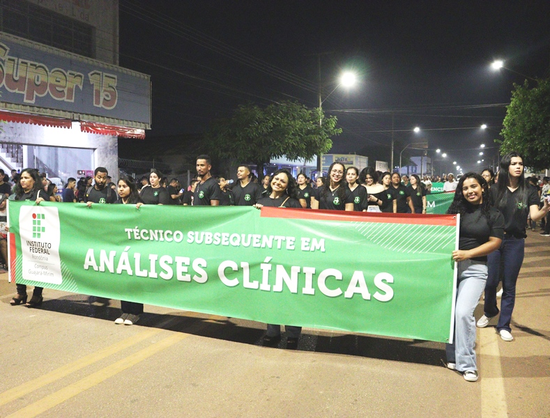 Campus Guajará-Mirim participou do desfile municipal alusivo ao Dia da Independência