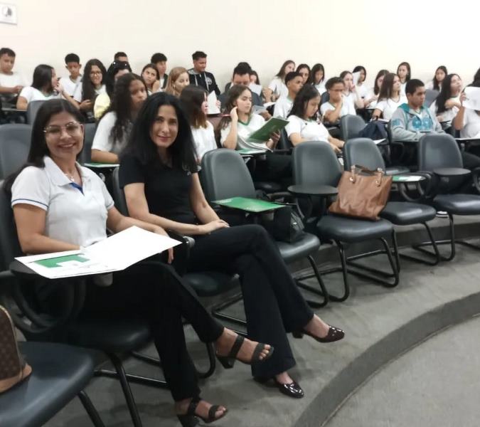 Campus Vilhena oferta aula preparatória para a prova SAEB a alunos da Escola Paulo Freire