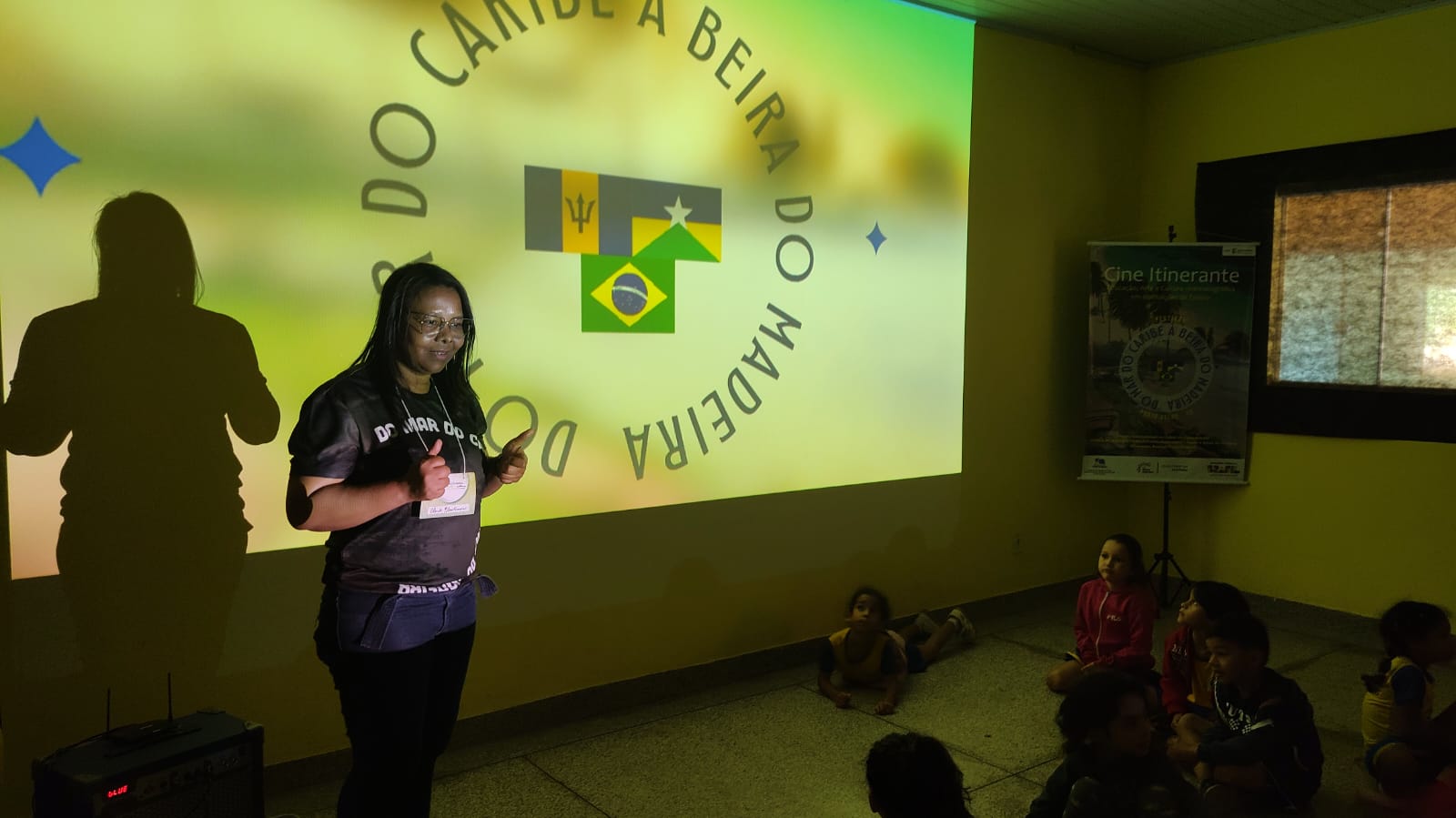 Projeto Cine Itinerante Do mar do Caribe à beira do Madeira 1 Dia 3