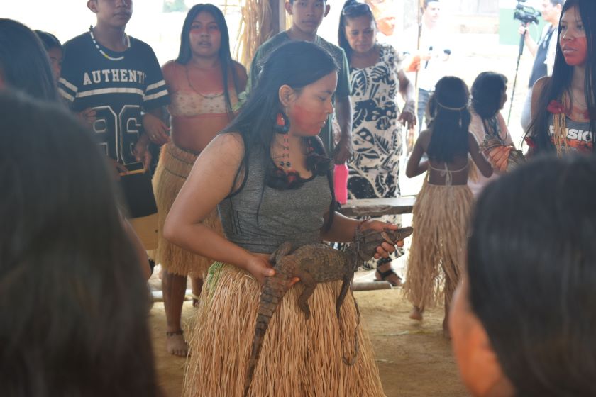 NEABI/JIPA participa da Festa do Jacaré do Povo Karo Arara