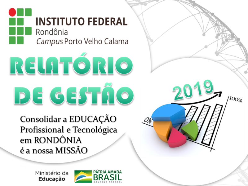Campus Porto Velho Calama divulga seu relatório de gestão 2019