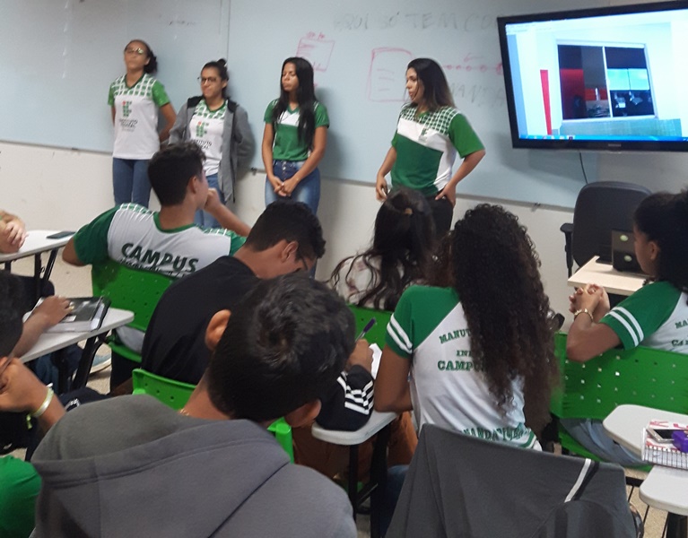 Estudantes levam conscientização para turmas de Guajará-Mirim
