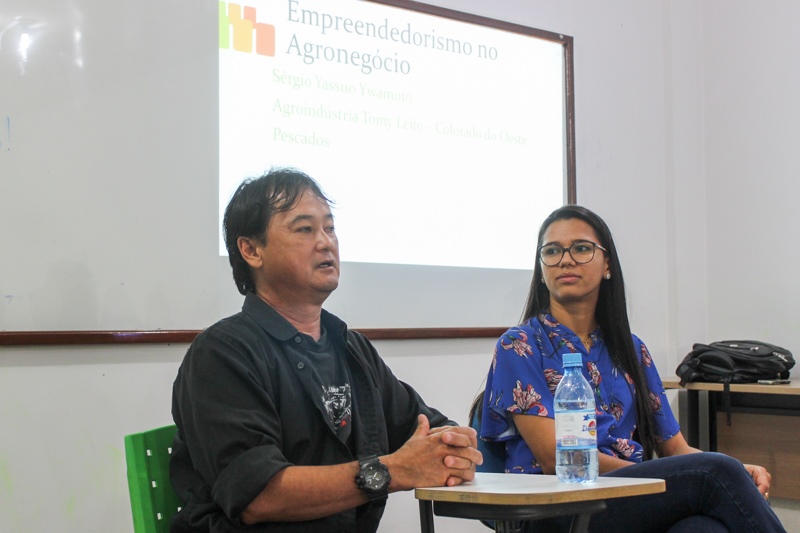 A atividade foi realizada por meio da disciplina de Empreendedorismo no Agronegócio em 03 de maio e contou com a participação de Sérgio Yassuo Ywamoto