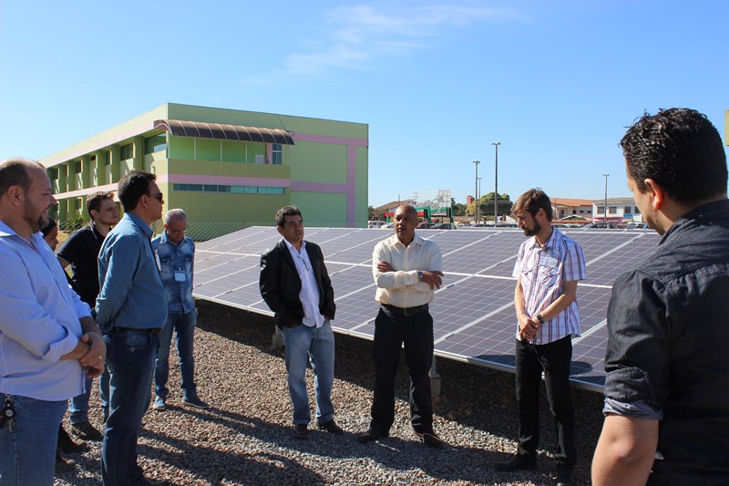 Planta piloto de geração de energia solar é instalada no Calama