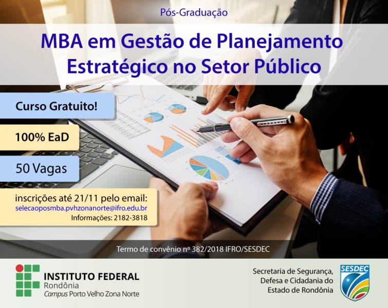 IFRO Pos MBA Gestao Publica 