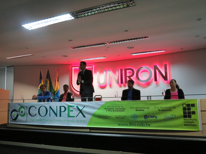 Mais de 450 pessoas participam da abertura do Conpex em Porto Velho