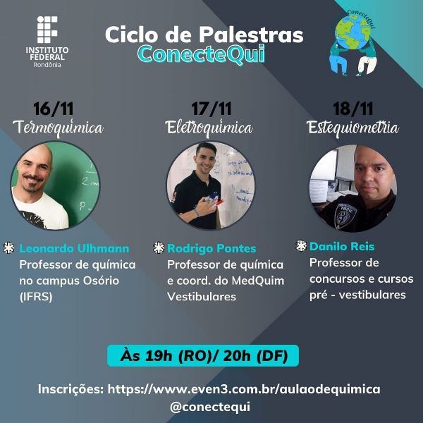 Projeto ConecteQui do Campus Calama realiza três palestras preparatórias ao Enem