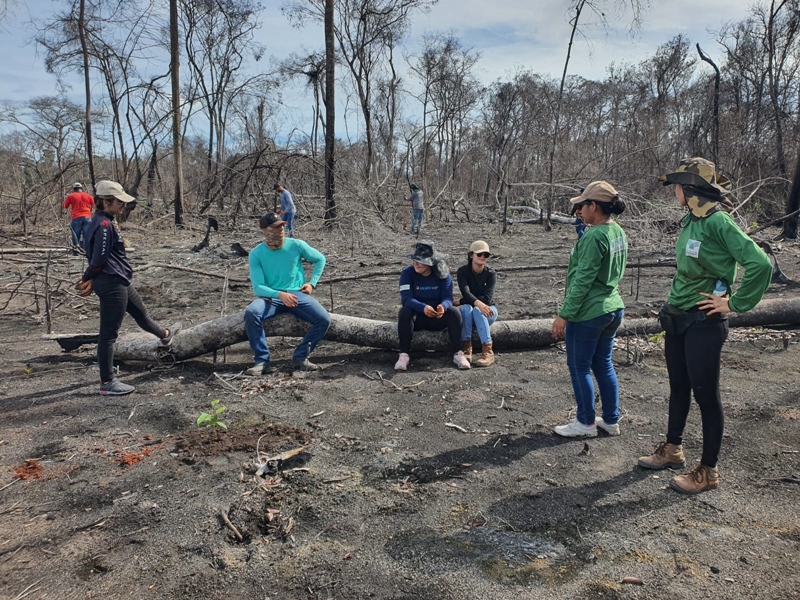  Alunos do IFRO plantam o futuro e vivenciam a essência da biologia em aula de campo em Pimenteiras