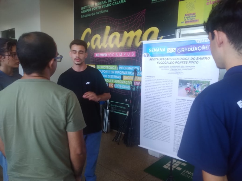 Grupo trata sobre revitalização ecológica do Bairro Flodoaldo Pontes Pinto