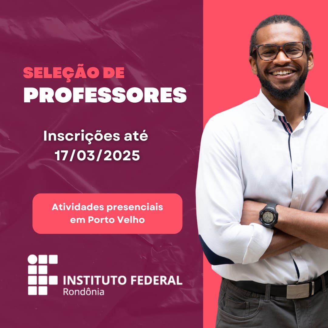 IFRO MULHER DE FIBRA PROFESSORES