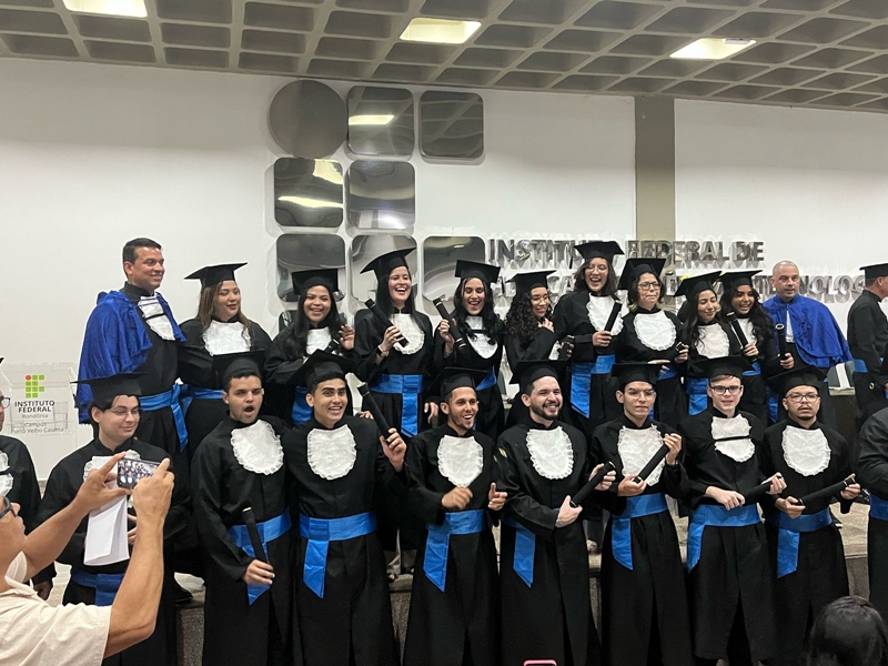 Campus Porto Velho Calama celebra a certificação dos novos Técnicos em Edificações