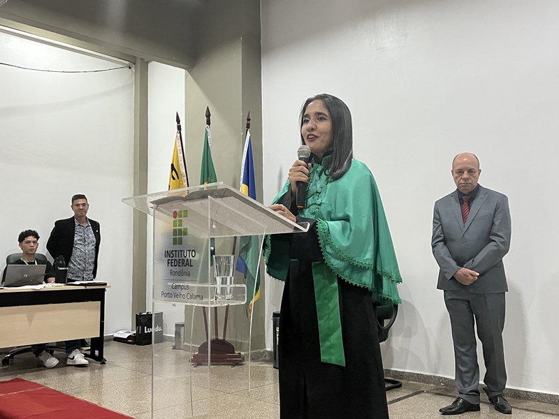 A paraninfa Iranira Geminiano de Melo