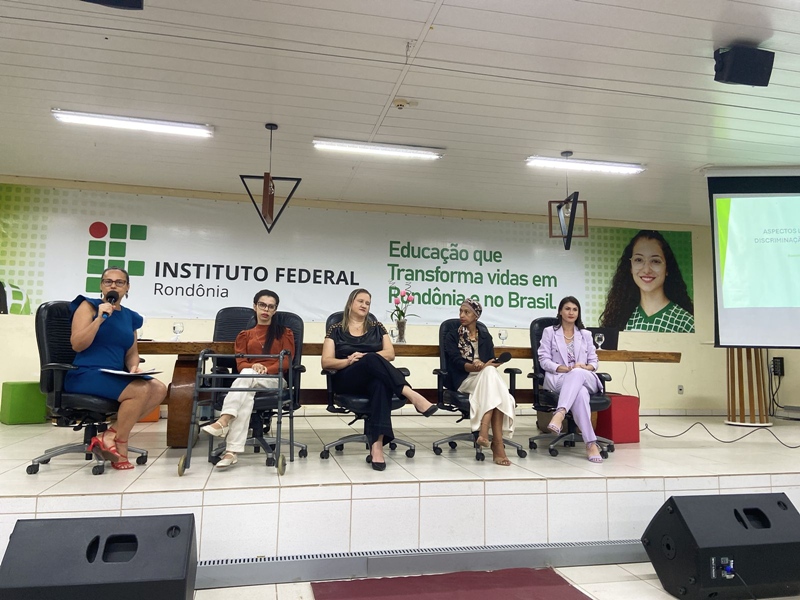 Campus Ji-Paraná realiza roda de conversa durante Semana Nacional de Combate ao Assédio e Discriminações no IFRO