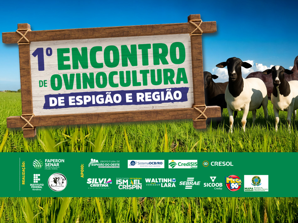 IFRO e parceiros realizarão 1º Encontro da Ovinocultura e F...
