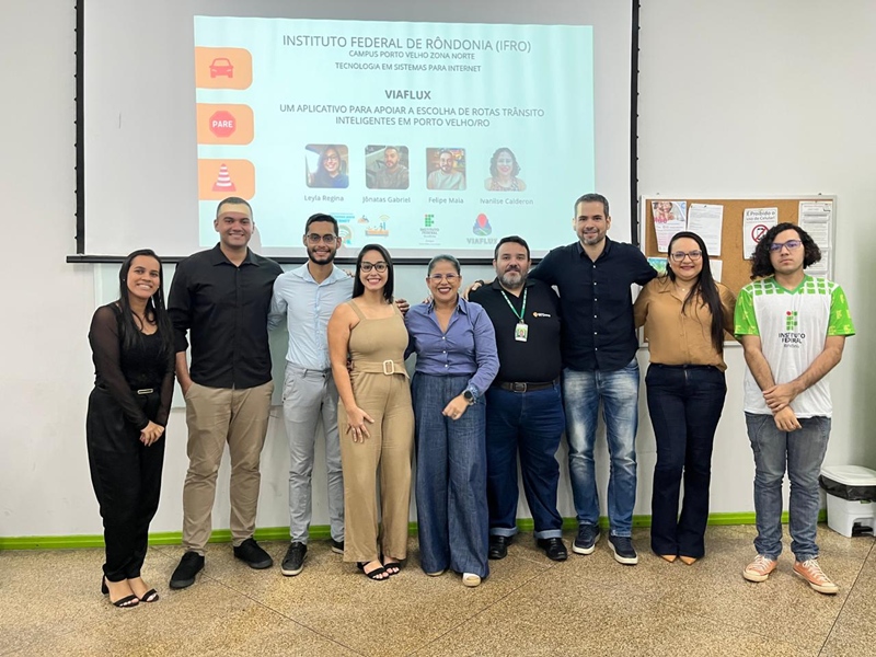 Acadêmicos do Zona Norte desenvolvem aplicativo para rotas inteligentes em Porto Velho