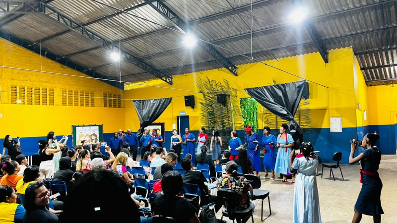 Zona Norte e PIBID promovem vivência intercultural com estudantes da EJA