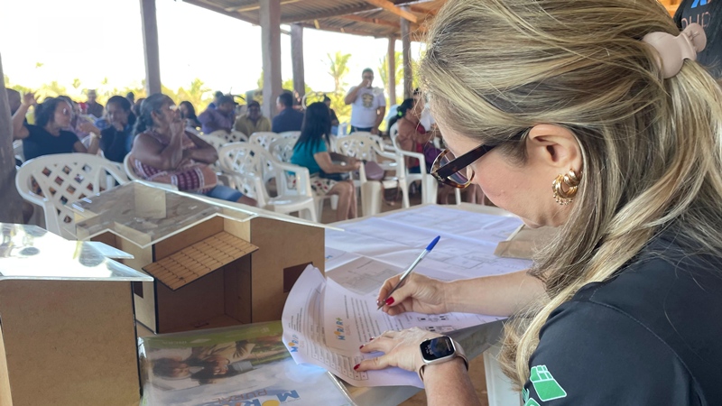 Ações do Projeto Morar+Rural fortalecem habitação e cidadania no Assentamento Capitão Sílvio em Ariquemes
