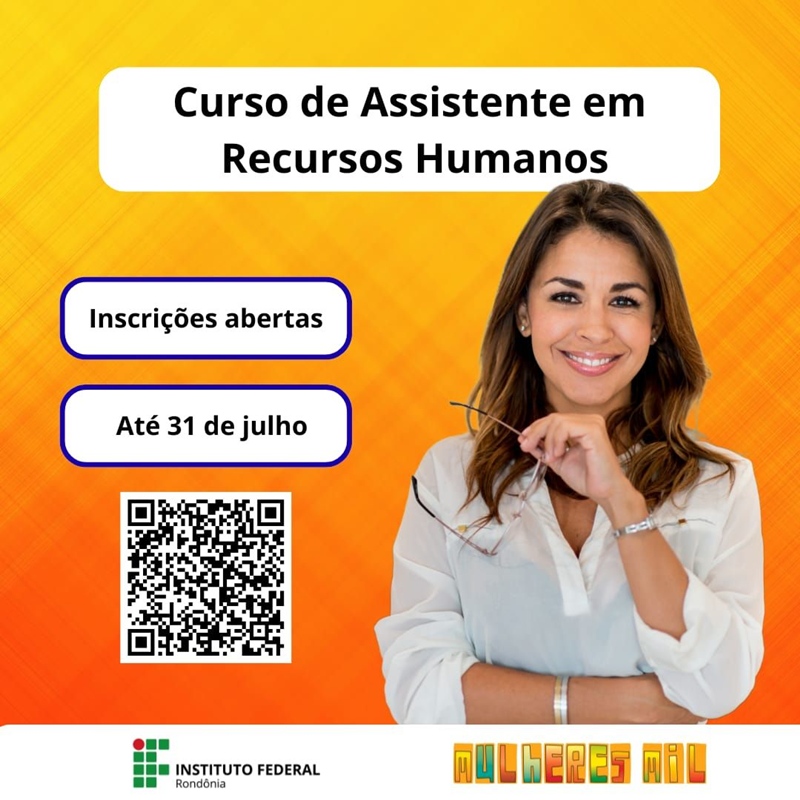 Aberta seleção de alunas para o curso FIC em Recursos Humanos em Buritis