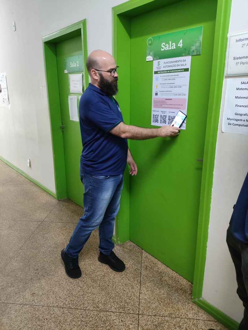 Campus Porto Velho Zona Norte avança na modernização com sistema automatizado para ambientes de ensino
