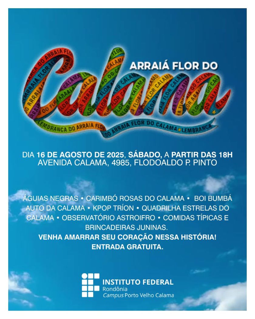 Comissão organizadora finaliza os preparativos para o Arraiá Flor do Calama, que acontece no sábado (16) em Porto Velho