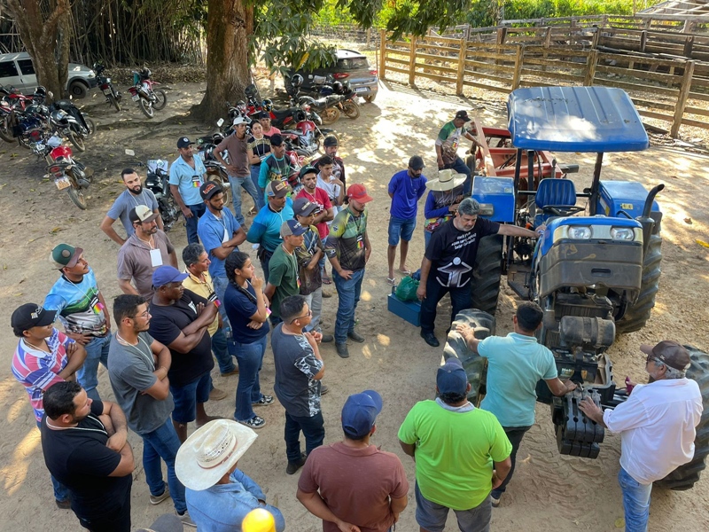  IFRO certifica Operadores de Trator e Máquinas Agrícolas pelo Projeto Cidadania Plena em Nova Brasilândia d’Oeste