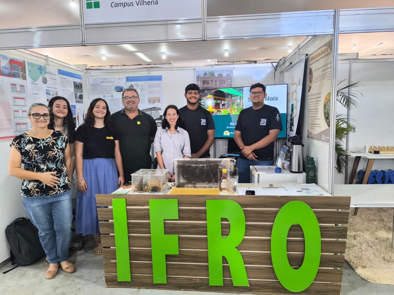 Campus Vilhena apresenta projetos no Sicoob AgroShow 2025