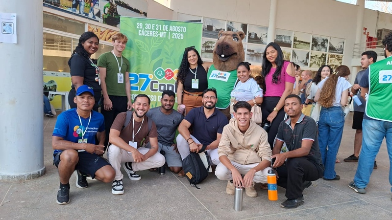 Campus Guajará-Mirim leva licenciandos para o 27º ConBio em Cáceres