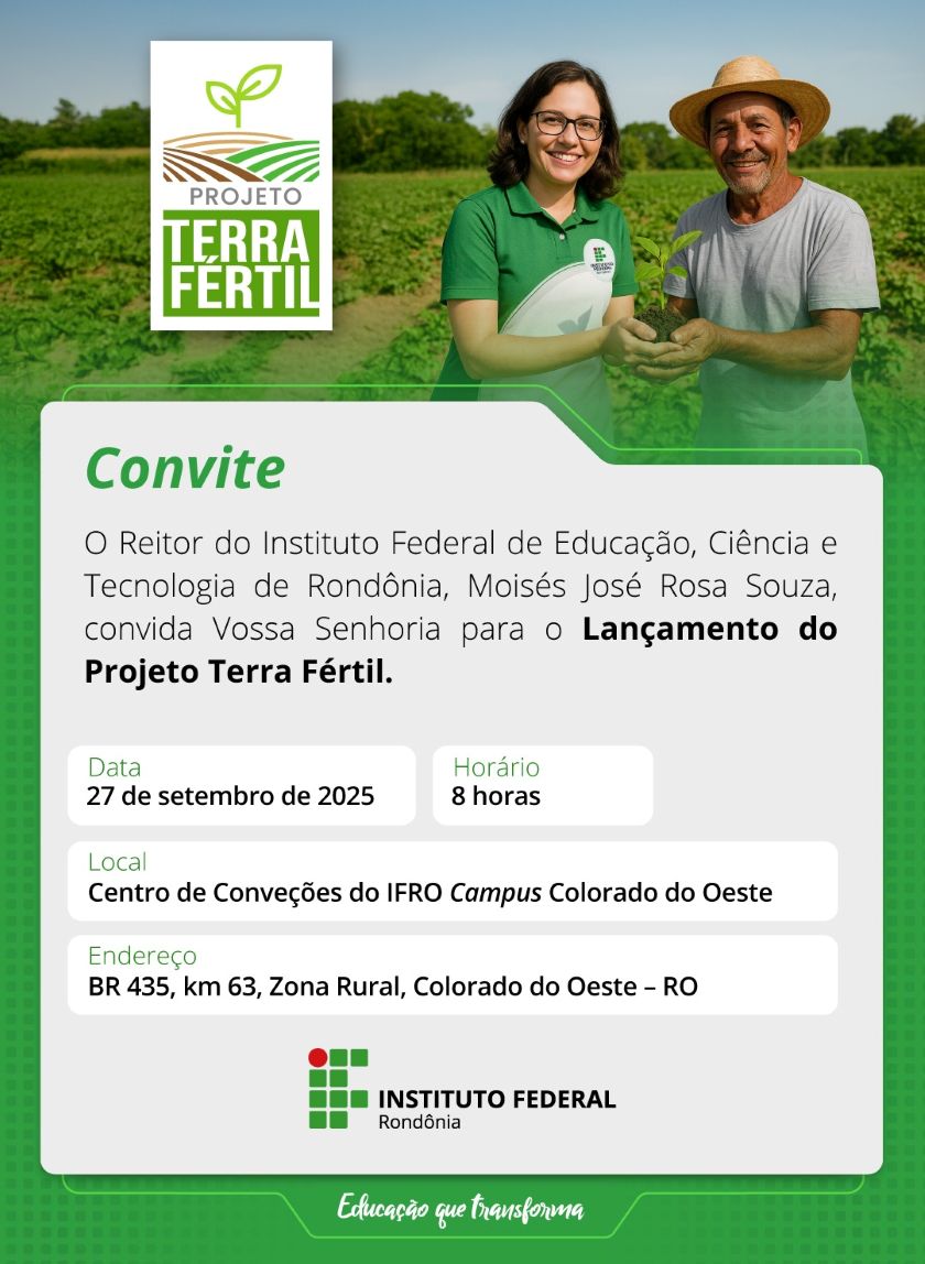 Convite para público externo