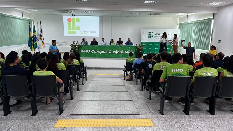 IFRO inaugura Bloco Administrativo e lança obras do Refeitório e da Quadra Poliesportiva no Campus Guajará-Mirim