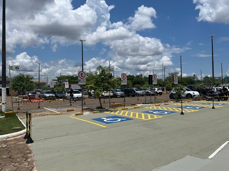 Reestruturação do estacionamento do Campus Calama atende a normas de acessibilidade