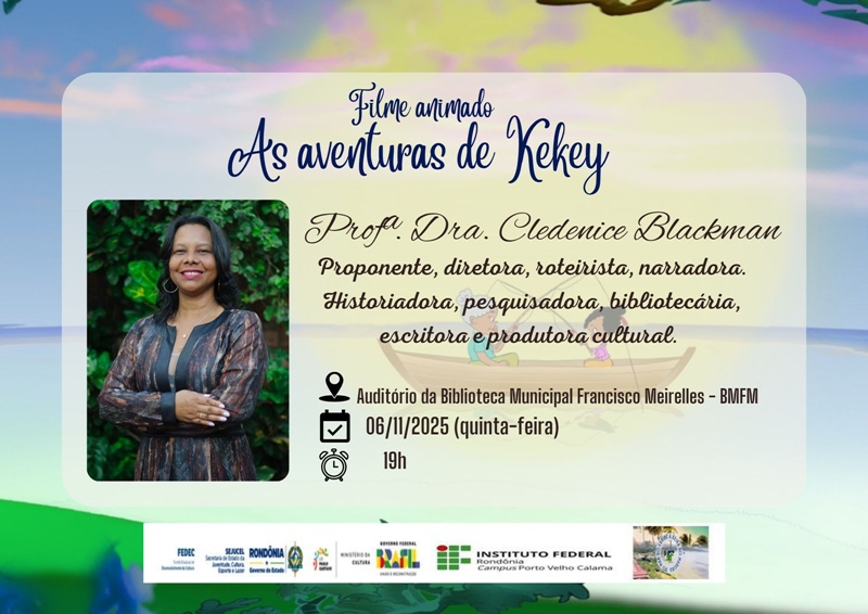 IFRO é parceiro no Projeto de Produção Audiovisual – Filme animado inédito: “As aventuras de Kekey”