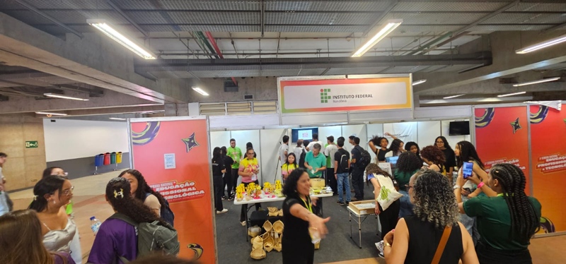 GPComp representa o IFRO na 5ª Semana Nacional da Educação Profissional e Tecnológica com projetos voltados à inclusão e inovação