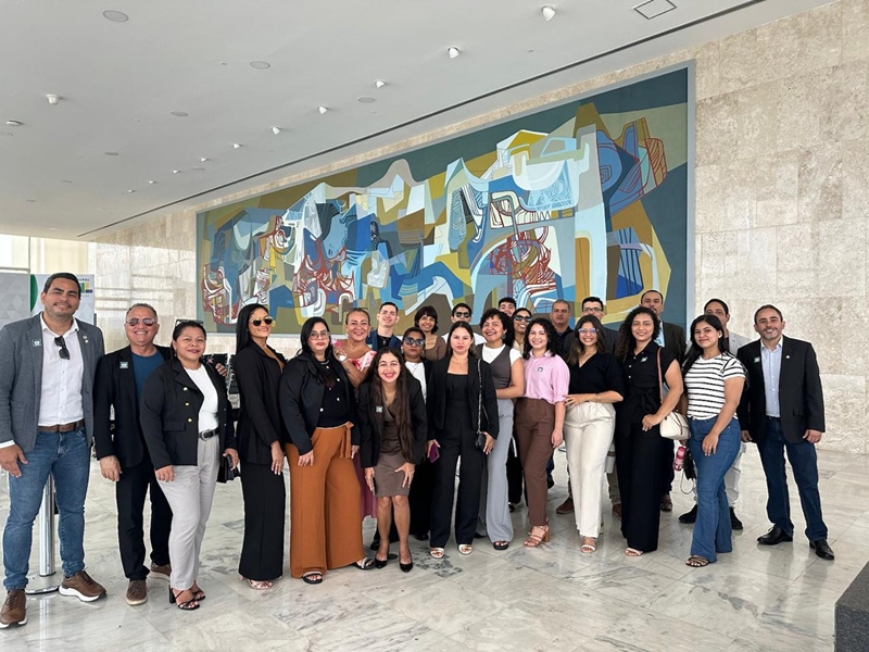 Estudantes de Gestão Pública do Zona Norte realizam imersão em órgãos federais durante o projeto “Conexão Prática Federal”