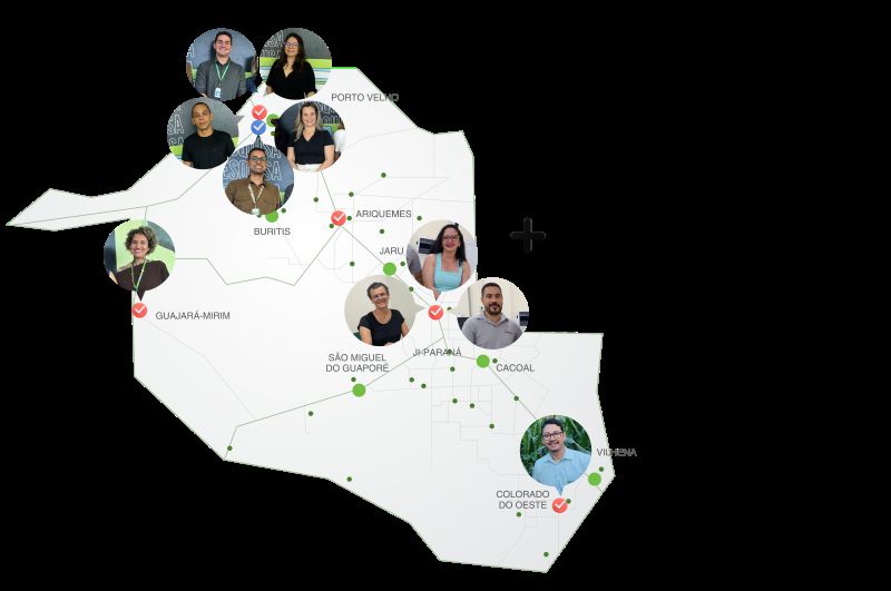 Mapa IFRO Campi e polos