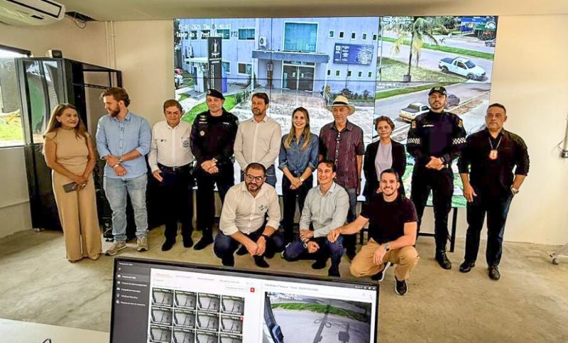 Cidades Inteligentes contribui com o fortalecimento da segurança pública com entrega da Central de Monitoramento em Ariquemes