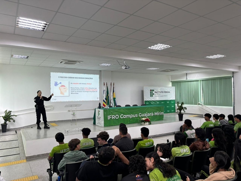 Campus de Guajará-Mirim sedia ciclo de palestras do Projeto Guardiões da Infância da Polícia Federal