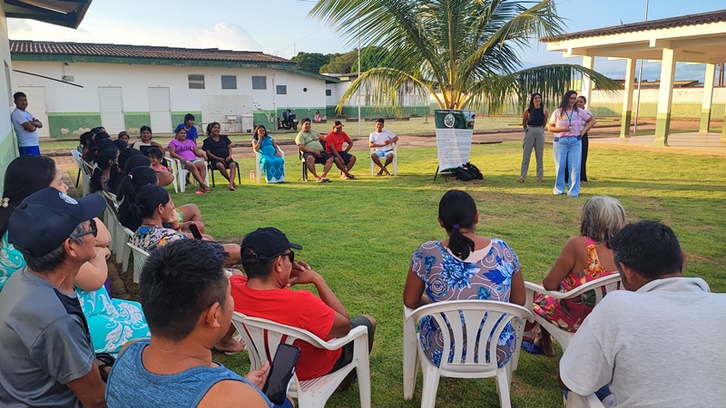 Projeto Viva Saúde promove roda de conversa sobre Infecções Sexualmente Transmissíveis (ISTs) em Guajará-Mirim