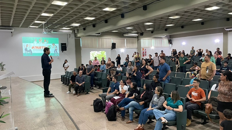 Estudantes do Projeto Partiu IF participaram de aula inaugural no Campus Porto Velho Calama