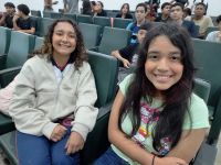 As_alunas_Janice_Park_e_Isabela_Ferreira