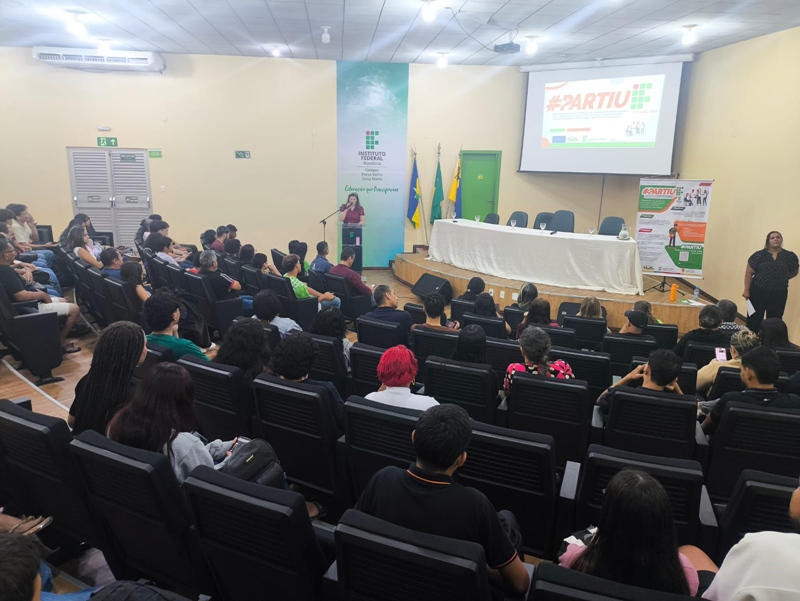 Campus Porto Velho Zona Norte realiza abertura oficial da 2ª edição do Programa Partiu IF 2026