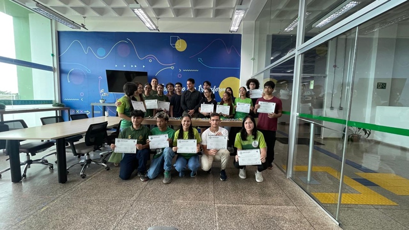 Campus Calama confere medalhas a alunos premiados na Olimpíada de Educação Financeira Tesouros do Amanhã