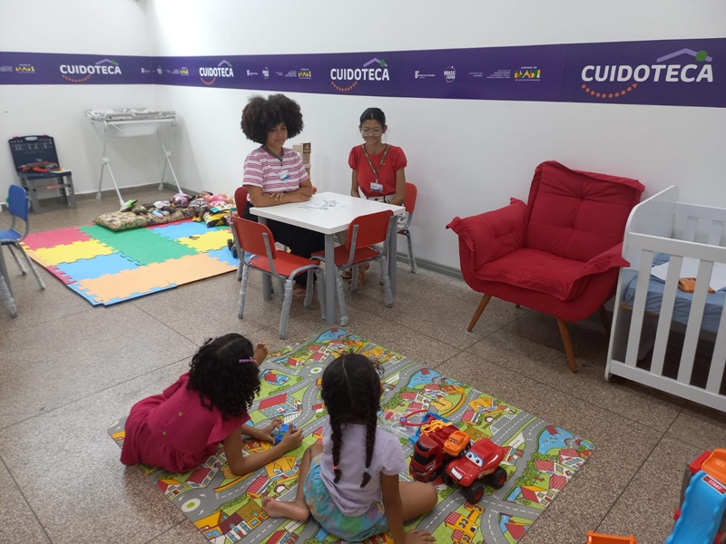 Mães estudantes contam com apoio e suporte da Cuidoteca no Campus Calama