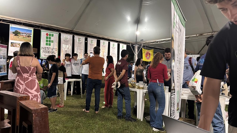 Campus Ariquemes leva ensino, pesquisa e inovação ao GIMA na Praça 2026
