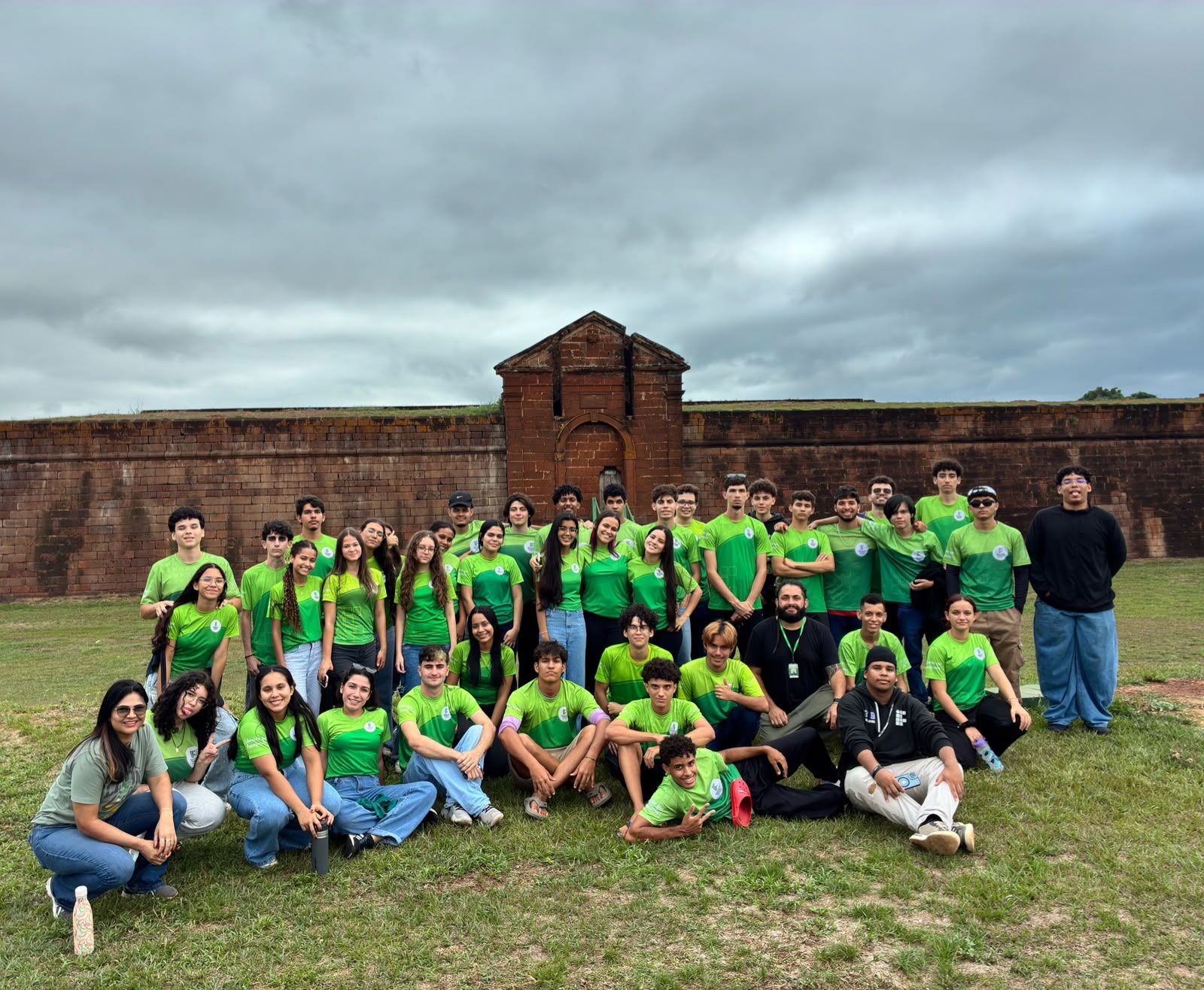Estudantes do IFRO Campus Ji-Paraná visitam o Real Forte Príncipe da Beira