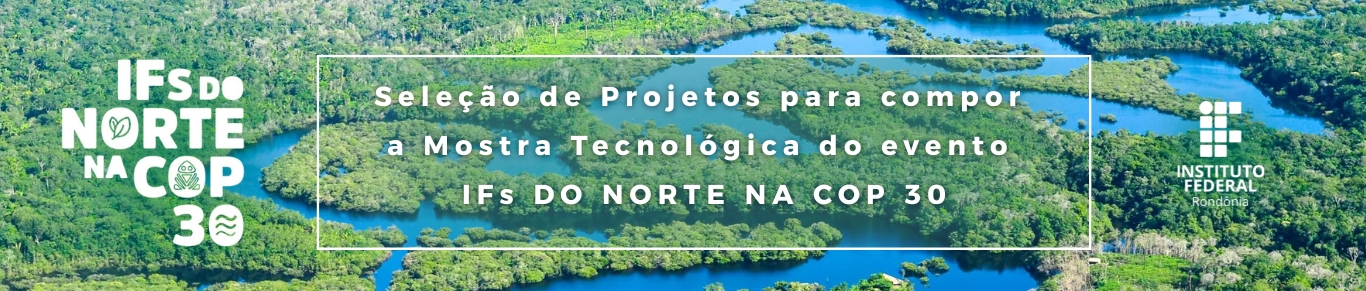 Banner Seleção Projetos COP30 